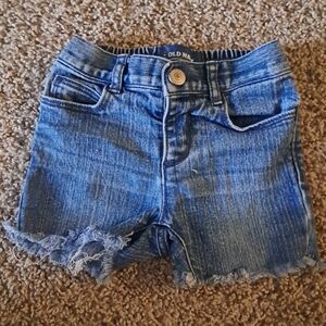 Old Navy Kids Frayed Hem Denim Shorts
